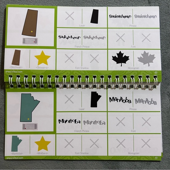 Cricut Go Canada shapes and font - Picture 12 of 16